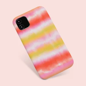 Tie Dye Stripe Pattern Phone Case